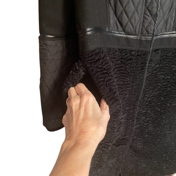 BCBG Max Azria Black Multi-Pattern Coat-Size XS-New Condition - Picture 11 of 15